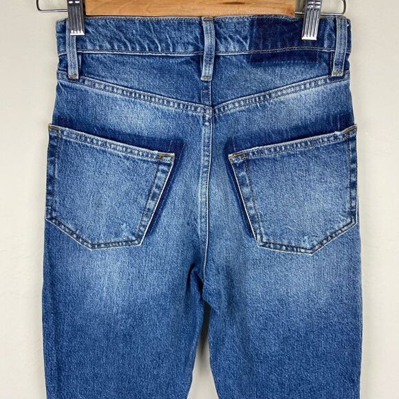Frame Le Original Cloud Aviation Straight Leg Jeans - Picture 7 of 8